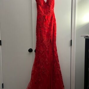 Beautiful Red Gown